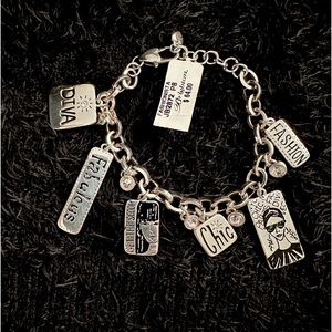 ‘Brighton’ Silver Reversible Bracelet New with Tag